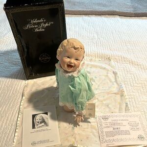 “Jessica” porcelain baby doll